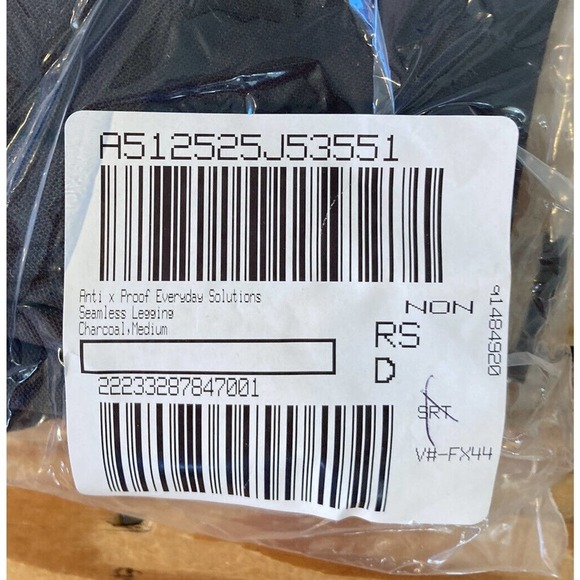 NEW Anti X Seamless Leggings Size Medium Women’s Black - Picture 8 of 8